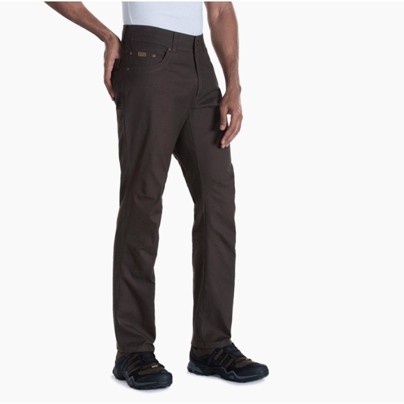 Kuhl Other - Kuhl Kanvus Rugged Stretch Twill Utility Hiking Trail Jean Brown 40x30 5114